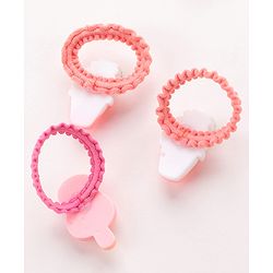 Babyhug Rubber Bands  with Appliques Pack of 10 - Multicolour