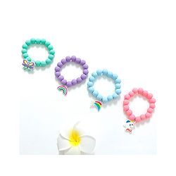 Babyhug Bracelets & Bangles  Free Size Pack of 4 - Multicolour