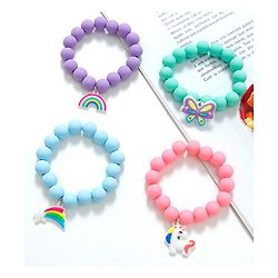Babyhug Bracelets & Bangles  Free Size Pack of 4 - Multicolour