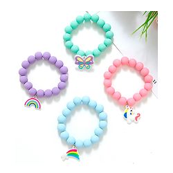 Babyhug Bracelets & Bangles  Free Size Pack of 4 - Multicolour
