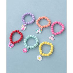 Babyhug Bracelet Set Pack of of 6 Free Size - Multicolour