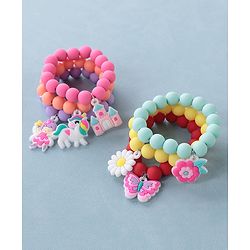 Babyhug Bracelet Set Pack of of 6 Free Size - Multicolour