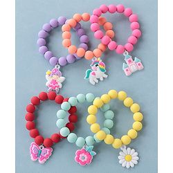 Babyhug Bracelet Set Pack of of 6 Free Size - Multicolour