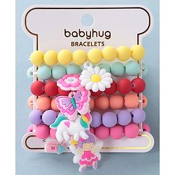Babyhug Bracelet Set Pack of of 6 Free Size - Multicolour