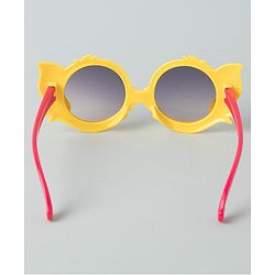 Babyhug Sunglasses Dog Theme Free Size- Yellow