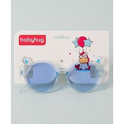 Babyhug Sunglasses with Rabbit Ears Design Free Size - Blue