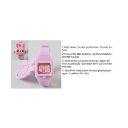 Babyhug Digital Watch Free Size - Pink