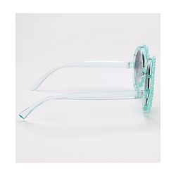 Babyhug Sunglasses with Flower Design Free Size- Blue