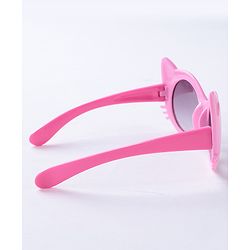 Babyhug Sunglasses Cat Theme Free Size- Pink