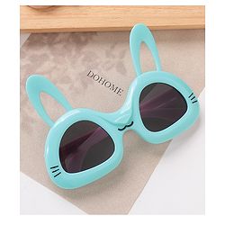 Babyhug Sunglasses with Rabbit Ear Design Free Size- Light Green