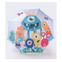 Babyhug  Umbrella  Cartoon Print - Multicolor