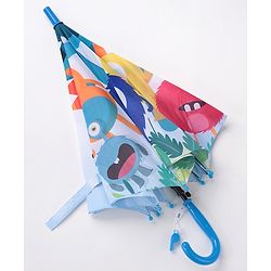 Babyhug  Umbrella  Cartoon Print - Multicolor