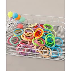 Babyhug Rubber Bands Set of 48 - Multicolour