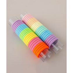 Babyhug Rubber Bands Set of 48 - Multicolour