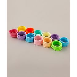 Babyhug Rubber Bands Set of 48 - Multicolour
