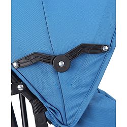 Babyhug Lightweight & Compact Tour Infant Travel Buggy Stroller- Black| Compact Umbrella Fold| Rear Wheels with Brake| Front Swivel Wheels with Lock (Color May Vary)