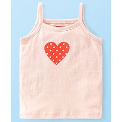Babyhug 100% Cotton Sleeveless Antibacterial Slips Pack of 3 - Blue & Pink