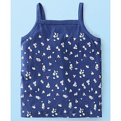 Babyhug 100% Cotton Sleeveless Antibacterial Slips Pack of 3 - Blue & Pink