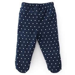 Babyhug Cotton Knit Space Ships & Stars Printed Bootie Pants Pack of 3- Multicolour
