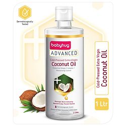 Babyhug Advanced Cold Pressed Extra Virgin Coconut Oil- 1000 ml