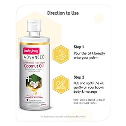 Babyhug Advanced Cold Pressed Extra Virgin Coconut Oil- 1000 ml