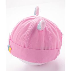 Babyhug Bucket Hat Bunny Applique -Yellow