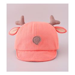 Babyhug Cotton Free Size Cap Orange - Cap Circumference 46 cm
