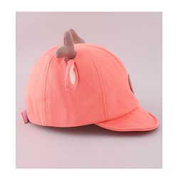 Babyhug Cotton Free Size Cap Orange - Cap Circumference 46 cm
