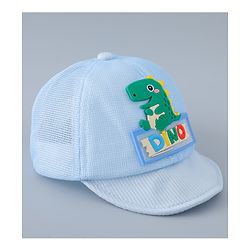 Babyhug Baseball Cap Dinosaur Design - Blue