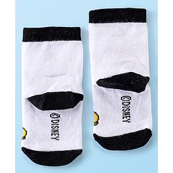 Cute Walk Disney By Babyhug Anti Bacterial Ankle Length Socks Mickey Mouse & Friends Design Pack Of 3 - Multicolour