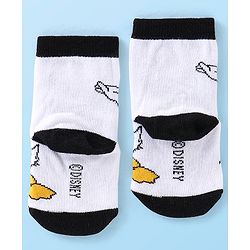 Cute Walk Disney By Babyhug Anti Bacterial Ankle Length Socks Mickey Mouse & Friends Design Pack Of 3 - Multicolour