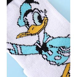 Cute Walk Disney By Babyhug Anti Bacterial Ankle Length Socks Mickey Mouse & Friends Design Pack Of 3 - Multicolour