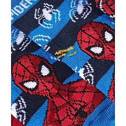 Cute Walk Disney By Babyhug Anti Bacterial Ankle Length Socks Spiderman Design Pack Of 3 - Multicolour