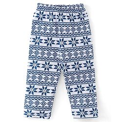 Babyhug Cotton Single Jersey Knit Full Sleeves Night Suit Bear Print - Blue