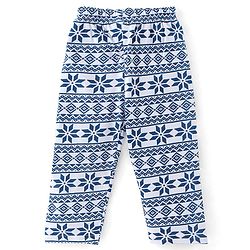 Babyhug Cotton Single Jersey Knit Full Sleeves Night Suit Bear Print - Blue