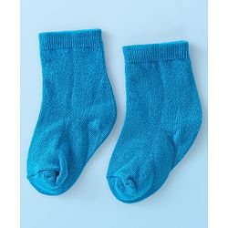 Cute Walk by Babyhug Anti-Bacterial Ankle Length Solid Socks Pack of 7 - Multicolour