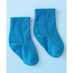 Cute Walk by Babyhug Anti-Bacterial Ankle Length Solid Socks Pack of 7 - Multicolour