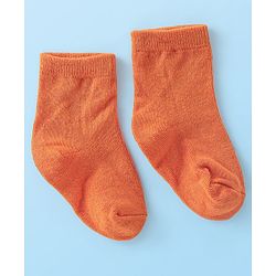 Cute Walk by Babyhug Anti-Bacterial Ankle Length Solid Socks Pack of 7 - Multicolour