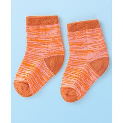 Cute Walk by Babyhug Anti-Bacterial Ankle Length Designed Socks Pack of 3 - Multicolour