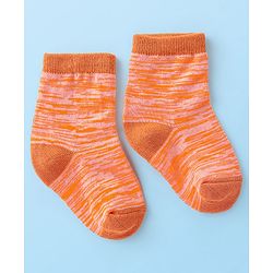 Cute Walk by Babyhug Anti-Bacterial Ankle Length Designed Socks Pack of 3 - Multicolour