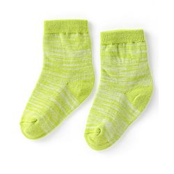 Cute Walk by Babyhug Anti-Bacterial Ankle Length Lines Designed Socks Pack of 3 - Multicolour