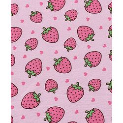 Babyhug Terry Knit Hooded Bath Towel Strawberry Print L 72 x B 72 cm - Pink