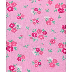 Babyhug Terry Knit Hooded Bath Towel Floral Print L 72 x B 72 cm - Pink