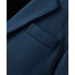 Babyhug Full Sleeves Party Wear Blazer - Dark Blue