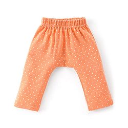 Babyhug Cotton Knit Full Length Diaper Pants Striped & Floral Print Pack Of 3 - Pink & White