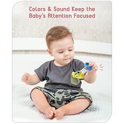 Babyhug Rattle with Beads (Color may vary)
