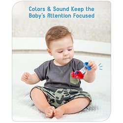 Babyhug Rattle with Beads (color may vary)
