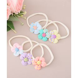 Babyhug Headbands Floral Applique Multicolor Free Size Girl