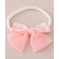 Babyhug Headbands with Bow Applique Free Size Pack of 6 - Multicolor