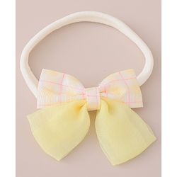 Babyhug Headbands with Bow Applique Free Size Pack of 6 - Multicolor